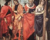 菲利皮诺利比 - Four Saints Altarpiece